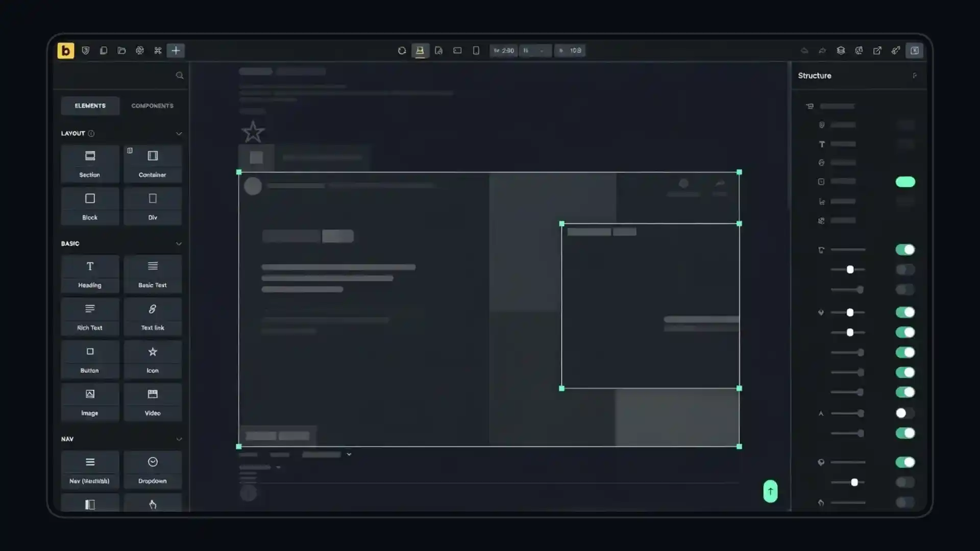 Bricks-Builder-dark-mode-ui