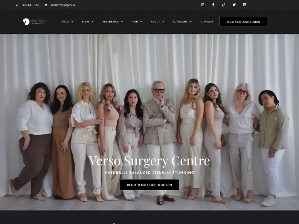 Medical & Cosmetic Surgery Clinic Website Infrastructure Migration